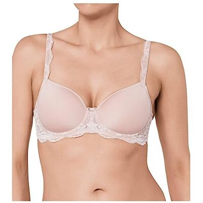 Triumph Mujer Amourette Charm Wp, Wired Padded Bra, Neutral Beige, 85C Triumph Mujer Amourette Charm Wp, Wired Padded Bra, Neutral Beige, 85C