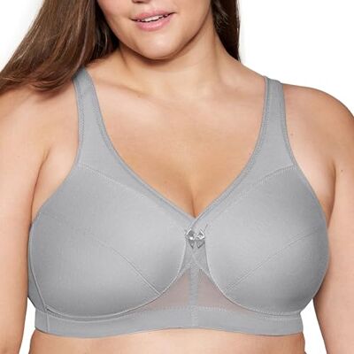 Glamorise MagicLift Active Support Bra Wirefree 1005 Sujetador de Cobertura Completa Mujer (Pack de 1) Glamorise MagicLift Active Support Bra Wirefree 1005 Sujetador de Cobertura Completa Mujer (Pack de 1)