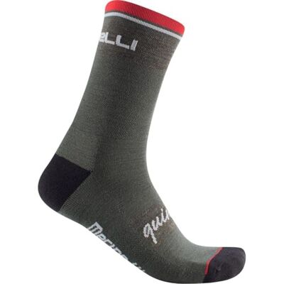 CASTELLI Quindici Soft Merino Sock Socks Unisex adulto (Pack de 1) CASTELLI Quindici Soft Merino Sock Socks Unisex adulto (Pack de 1)