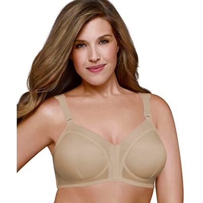 EXQUISITE FORM Sujetador de Soporte clásico Cierre Delantero para Mujer 5100530, Beige, 42D, Beige, 110D EXQUISITE FORM Sujetador de Soporte clásico Cierre Delantero para Mujer 5100530, Beige, 42D, Beige, 110D