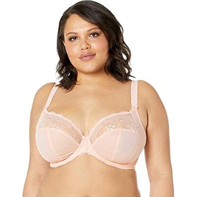 Elomi Charley Stretch Lace Underwire Plunge Bra Sujetador, Rose – Ballet Pink, 100G para Mujer Elomi Charley Stretch Lace Underwire Plunge Bra Sujetador, Rose – Ballet Pink, 100G para Mujer