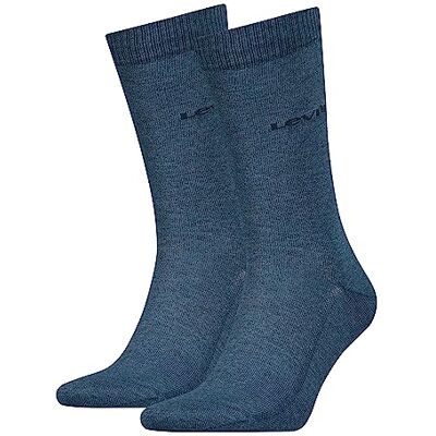 Levi's Classic, Medias Unisexo, Sostenible Azul marino, 39/42 Levi's Classic, Medias Unisexo, Sostenible Azul marino, 39/42