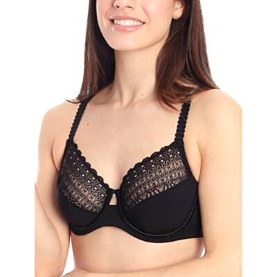 Sassa Sujetador para mujer, Negro (Schwarz 00500), talla alemana: 85E (Herstellergröße: 85E) Sassa Sujetador para mujer, Negro (Schwarz 00500), talla alemana: 85E (Herstellergröße: 85E)