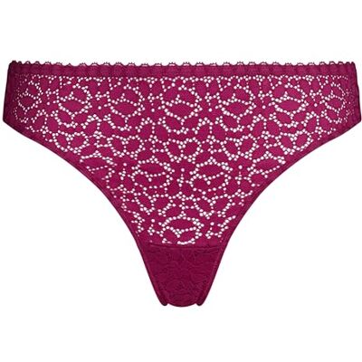Dim Femme Tanga Dentelle Florale X1 Lingerie Underwear Mujer (Pack de 1) Dim Femme Tanga Dentelle Florale X1 Lingerie Underwear Mujer (Pack de 1)