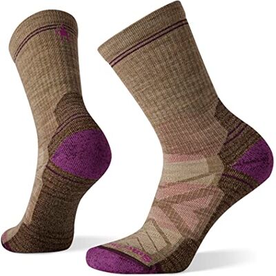 Smartwool Hike Light Cushion Crew Calcetines para mujer Fossil L Smartwool Hike Light Cushion Crew Calcetines para mujer Fossil L