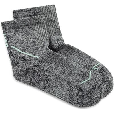 Buff Calcetines Dryflx Quarter Secado Rapido, Acolchado, Correr, Carreras, Frescos, Comodos Hombre Mujer L Grigio Buff Calcetines Dryflx Quarter Secado Rapido, Acolchado, Correr, Carreras, Frescos, Comodos Hombre Mujer L Grigio