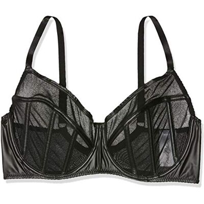 COTTELLI Collection Sujetador Armature seducción, Negro, talla 90E COTTELLI Collection Sujetador Armature seducción, Negro, talla 90E
