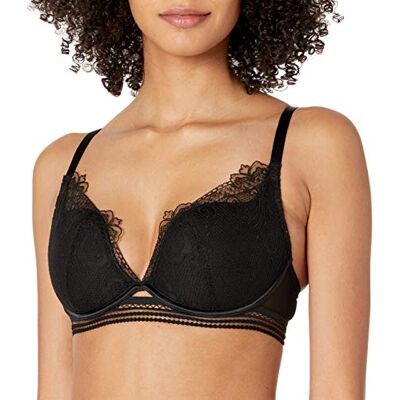 Maidenform Sujetador básico copa completa para mujer, color noir noir, talla talla francesa: fr: 100d (taille fabricant: 38d) Maidenform Sujetador básico copa completa para mujer, color noir noir, talla talla francesa: fr: 100d (taille fabricant: 38d)