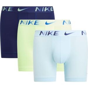 Nike Boxer Brief 3PK Ropa Interior, BRLY VLT/GLCR BLE/BLE Void MVE WB, XS Hombre Nike Boxer Brief 3PK Ropa Interior, BRLY VLT/GLCR BLE/BLE Void MVE WB, XS Hombre