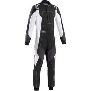 Sparco Traje de Carreras R580 X-Light Homologación FIA 8856-2018 Construcción de Dos Capas Forro Interior con Tejido Regenerado Talla 64 Negro/Blanco Sparco Traje de Carreras R580 X-Light Homologación FIA 8856-2018 Construcción de Dos Capas Forro Interior con Tejido Regenerado Talla 64 Negro/Blanco