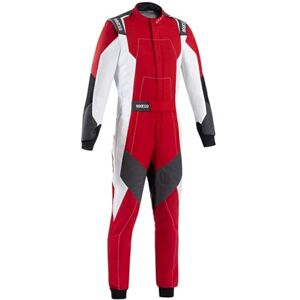 Sparco Traje de Carreras R580 X-Light Homologación FIA 8856-2018 Construcción de 2 Capas Forro Interior 90% Tejido Regenerado Talla 64 Rojo/Blanco Sparco Traje de Carreras R580 X-Light Homologación FIA 8856-2018 Construcción de 2 Capas Forro Interior 90% Tejido Regenerado Talla 64 Rojo/Blanco