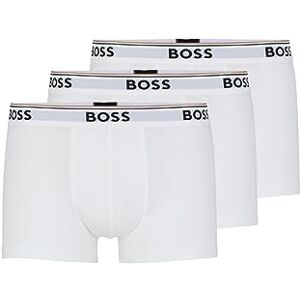 Boss 3-Pack Stretch Cotton Regular Fit Trunks Bañadores Ajustados para Hombre, Blanco, L (Pack de 3) Boss 3-Pack Stretch Cotton Regular Fit Trunks Bañadores Ajustados para Hombre, Blanco, L (Pack de 3)