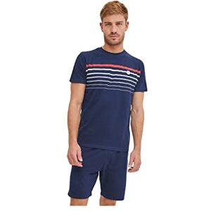 Blanco Conjunto de Pijama Hombre Algodón, SM, M Blanco Conjunto de Pijama Hombre Algodón, SM, M