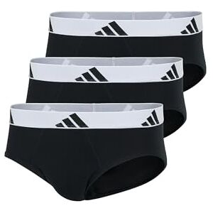 Adidas Ropa Interior para Hombre (3 Unidades), Black_, L Adidas Ropa Interior para Hombre (3 Unidades), Black_, L