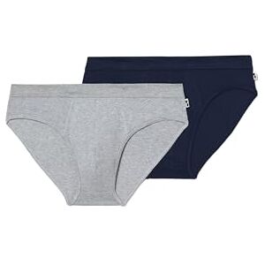 Abanderado Pack Calzoncillos Slip Cerrados de algodón elástico Hombre x2 Abanderado Pack Calzoncillos Slip Cerrados de algodón elástico Hombre x2