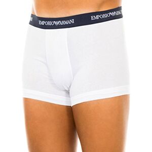 Emporio Armani Underwear CC717, Boxer Hombre, Blanco (White), M