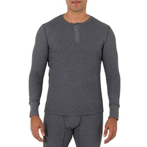 Fruit of the Loom Recycled Waffle Thermal Underwear Henley Top (1 and 2 Packs) Camiseta de Pijama, Greystone Heather, XL para Hombre Fruit of the Loom Recycled Waffle Thermal Underwear Henley Top (1 and 2 Packs) Camiseta de Pijama, Greystone Heather, XL para Hombre
