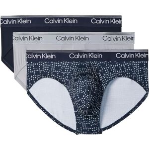 Calvin Men Hip Brief 3PK Blue (Shoreline/Cut Circles Shoreline/Mis) XS Calvin Men Hip Brief 3PK Blue (Shoreline/Cut Circles Shoreline/Mis) XS
