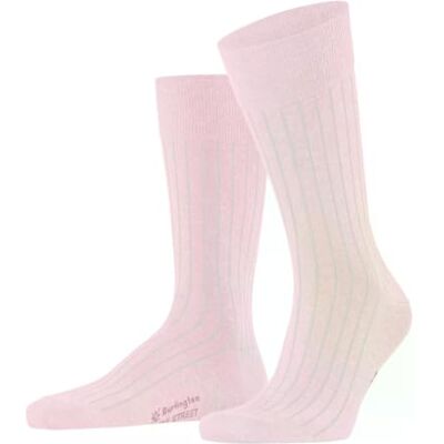 Burlington Duke Street M So algodón lisos 1 par, Calcetines Hombre, Rosa Powder Rose 8902, 40-46 Burlington Duke Street M So algodón lisos 1 par, Calcetines Hombre, Rosa Powder Rose 8902, 40-46