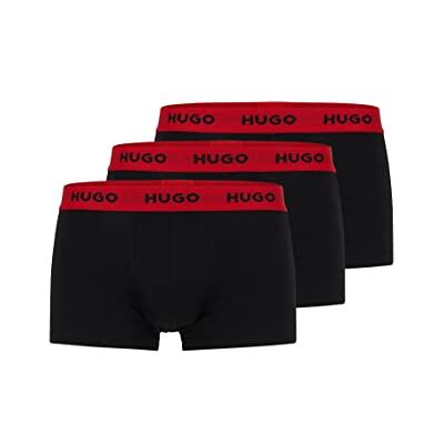 HUGO Trunk Triplet Pack Tronco, Negro, S 3 para Hombre HUGO Trunk Triplet Pack Tronco, Negro, S 3 para Hombre