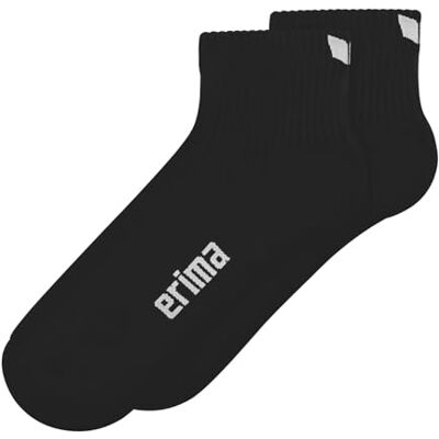 erima Pack de 2 calcetines Performance () Unisex adulto, negro, 43-46 erima Pack de 2 calcetines Performance () Unisex adulto, negro, 43-46