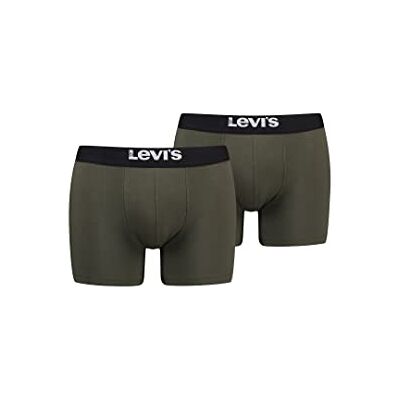 Levi's Boxer Ropa Interior, Green White Logo, S Hombre Levi's Boxer Ropa Interior, Green White Logo, S Hombre