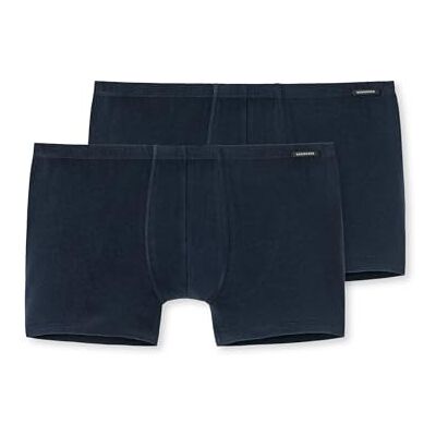 Schiesser Multipacks Shorts (2er Pack), Bóxer Hombre, Azul (Dunkelblau 803), XX-Large (Talla del Fabricante: 008) Schiesser Multipacks Shorts (2er Pack), Bóxer Hombre, Azul (Dunkelblau 803), XX-Large (Talla del Fabricante: 008)