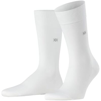 Burlington Dublin M So algodón lisos 1 par, Calcetines Hombre, Blanco White 2000, 40-46 Burlington Dublin M So algodón lisos 1 par, Calcetines Hombre, Blanco White 2000, 40-46