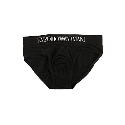Giorgio Armani Underwear Brief Iconic Logoband Slip Hombre, Negro (Black), M Giorgio Armani Underwear Brief Iconic Logoband Slip Hombre, Negro (Black), M