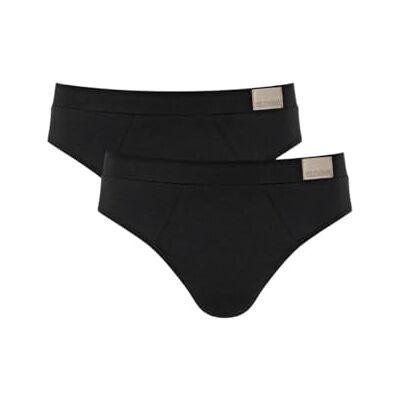 Sloggi Men's Men Go Natural Brief C2P Briefs, Black, S Sloggi Men's Men Go Natural Brief C2P Briefs, Black, S