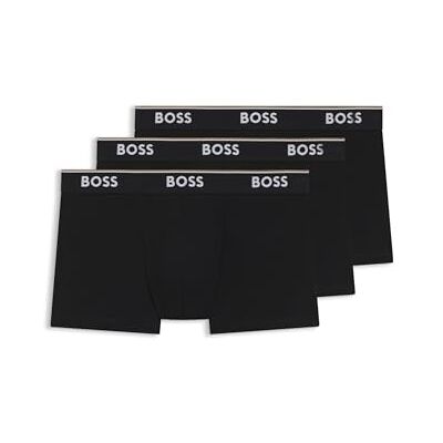 Boss Trunk 3p Co/El, Boxers a Pantalones Cortos para Hombre, Negro (Black1), S Boss Trunk 3p Co/El, Boxers a Pantalones Cortos para Hombre, Negro (Black1), S