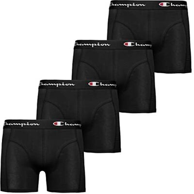 Champion Core x4, Ropa interior de hombres, para Hombre, Negro, S Champion Core x4, Ropa interior de hombres, para Hombre, Negro, S