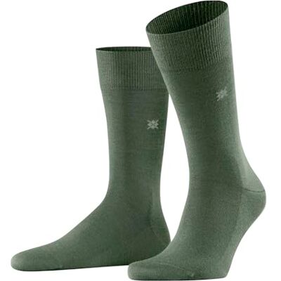 Burlington Leeds M So algodón lana lisos 1 par, Calcetines Hombre, Verde Asparagus 7045, 46-50 Burlington Leeds M So algodón lana lisos 1 par, Calcetines Hombre, Verde Asparagus 7045, 46-50