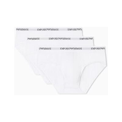 Giorgio Armani Man'S Core Logoband Paquete de 3 Calzoncillos para Hombre, Color Blanco, Talla M, Blanco/Blanco/Blanco, M Giorgio Armani Man'S Core Logoband Paquete de 3 Calzoncillos para Hombre, Color Blanco, Talla M, Blanco/Blanco/Blanco, M