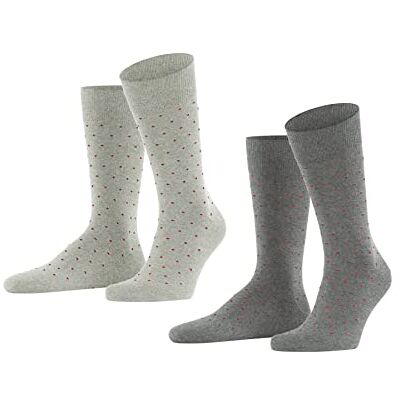 ESPRIT Fine Dot 2-Pack, Calcetines Hombre, Algodón, Multicolor (Sortiment 50), 39-42 (pack de 2) ESPRIT Fine Dot 2-Pack, Calcetines Hombre, Algodón, Multicolor (Sortiment 50), 39-42 (pack de 2)