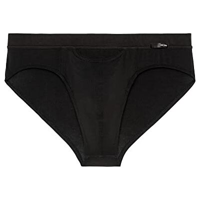 HOM Slip Confort HO1 Tencel Soft, Bragas de los bres, Noir, M HOM Slip Confort HO1 Tencel Soft, Bragas de los bres, Noir, M