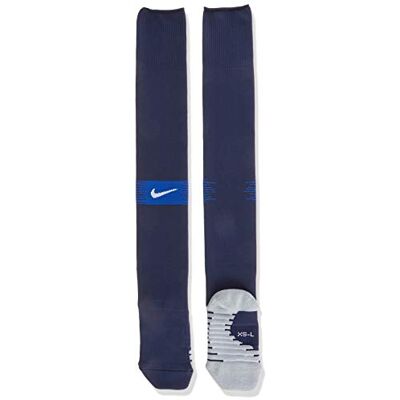 Nike U Nk Matchfit OTC Team Socks, Unisex Adulto, Midnight Navy/Game Royal/(White), XL Nike U Nk Matchfit OTC Team Socks, Unisex Adulto, Midnight Navy/Game Royal/(White), XL