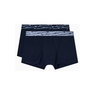 Giorgio Armani Allover Shiny Logoband 2-Pack Trunk Bañadores Ajustados para Hombre Hombre (Pack de 2) Giorgio Armani Allover Shiny Logoband 2-Pack Trunk Bañadores Ajustados para Hombre Hombre (Pack de 2)