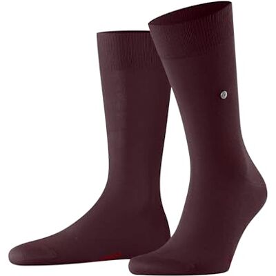 Burlington Lord M So algodón lisos 1 par, Calcetines Hombre, Rojo Claret 8375, 46-50 Burlington Lord M So algodón lisos 1 par, Calcetines Hombre, Rojo Claret 8375, 46-50
