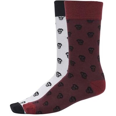 Urban Classics Skull Allover 2-pack Calcetines Unisex adulto Urban Classics Skull Allover 2-pack Calcetines Unisex adulto