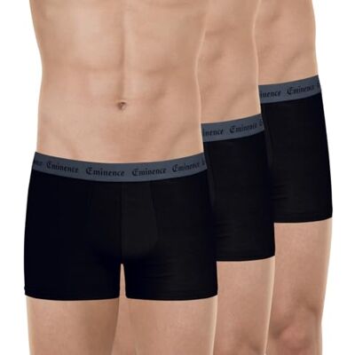 Eminence Boxer para Hombre Lote de 3 Allure Oeko-Tex Corte Elegante Eminence Boxer para Hombre Lote de 3 Allure Oeko-Tex Corte Elegante