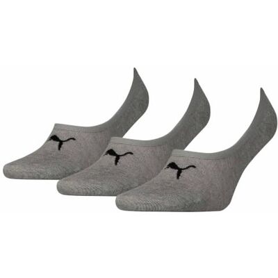 PUMA Calcetines unisex Footie (paquete de 3) PUMA Calcetines unisex Footie (paquete de 3)