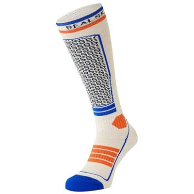 SEALSKINZ Northwold Solo Knee Length Thermal Ski Sock Northwold Solo Calcetines térmicos de esquí hasta la rodilla Unisex adulto (Pack de 1) SEALSKINZ Northwold Solo Knee Length Thermal Ski Sock Northwold Solo Calcetines térmicos de esquí hasta la rodilla Unisex adulto (Pack de 1)