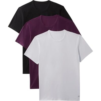 Calvin Camisetas de Manga Corta Hombre Pack de 3 Crew Neck Basic Calvin Camisetas de Manga Corta Hombre Pack de 3 Crew Neck Basic
