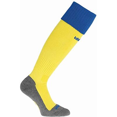 uhlsport Club Socks Medias De Juego, Hombre, Lima Amarillo/Azur, 37-40 uhlsport Club Socks Medias De Juego, Hombre, Lima Amarillo/Azur, 37-40