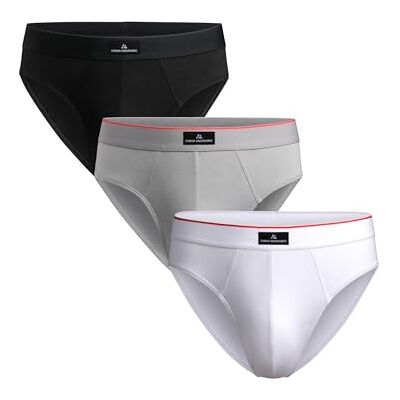 DANISH ENDURANCE Calzoncillos Hombre Slip, Slips Hombre Algodon, Calzoncillos Transpirables, Ropa Interior Hombre, Pack de 3 o 6 DANISH ENDURANCE Calzoncillos Hombre Slip, Slips Hombre Algodon, Calzoncillos Transpirables, Ropa Interior Hombre, Pack de 3 o 6