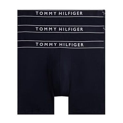Tommy Hilfiger Calzoncillos bóxer Pack de 3 Hombre Briefs con Logotipo en la Cintura Tommy Hilfiger Calzoncillos bóxer Pack de 3 Hombre Briefs con Logotipo en la Cintura