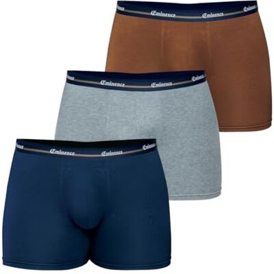 Eminence Select Lw42 Ropa Interior Hombre, Marino/Gris Chine/Camel Cinturón Marino, XXXXXXXL Eminence Select Lw42 Ropa Interior Hombre, Marino/Gris Chine/Camel Cinturón Marino, XXXXXXXL
