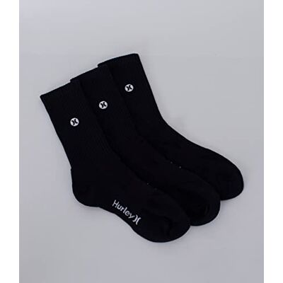 Hurley H2o Dri Crew Sock 3pk Calcetines Hombre Hurley H2o Dri Crew Sock 3pk Calcetines Hombre