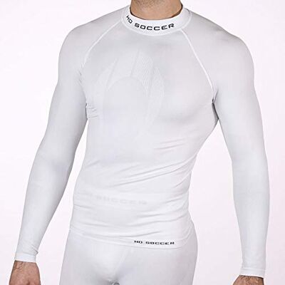 HO Soccer Camiseta térmica Manga Larga Blanca Performance HO Soccer Camiseta térmica Manga Larga Blanca Performance